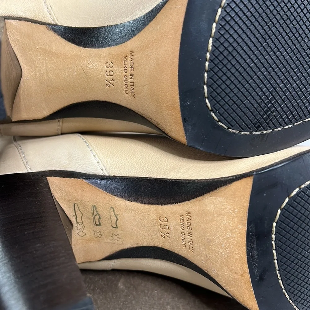 Costume National Italy butter soft leather heeled boots - Picture 7 of 9